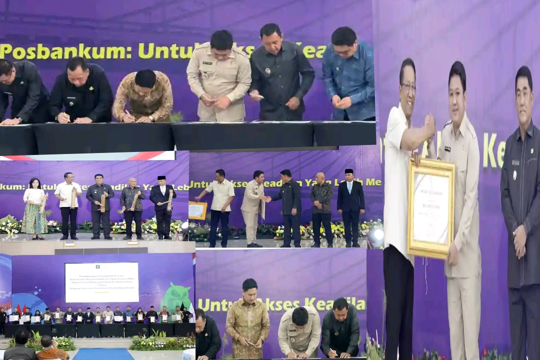Wakil Wali Kota Bitung Hadiri Peresmian Posbakum di Manado, Perluas Akses Keadilan bagi Warga Kurang Mampu