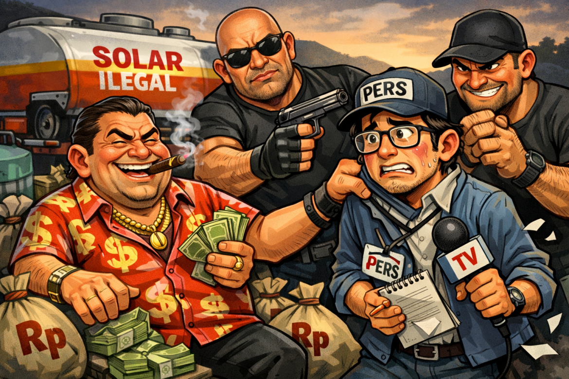 DARURAT HUKUM DI SULAWESI UTARA? INTIMIDASI WARTAWAN & DUGAAN MAFIA BBM SUBSIDI UJI NYALI APARAT