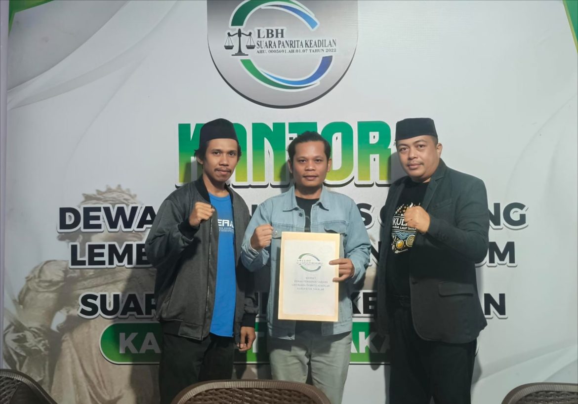 LBH Suara Panrita Keadilan Perluas Akses Keadilan, DPP Serahkan Mandat Baru DPC Takalar dan Siap Bentuk Klinik Hukum hingga ke Desa