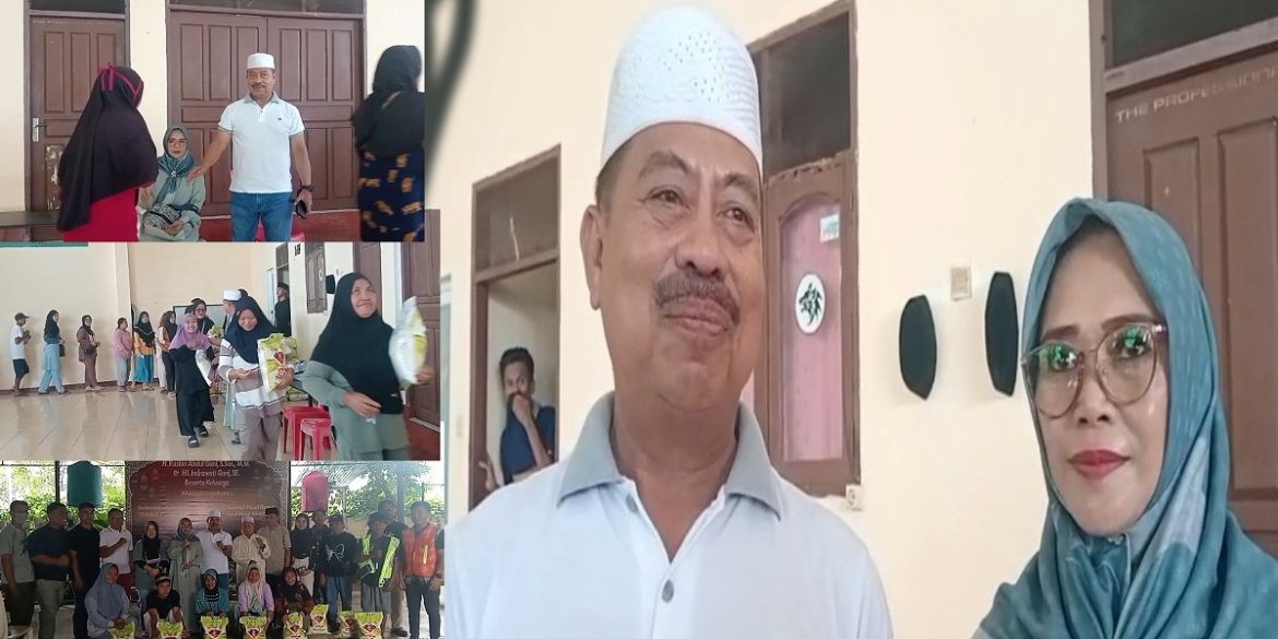 “Ribuan Warga Bitung Bersyukur! Keluarga Haji Ruslan Abdul Gani Bagikan 2.026 Paket Zakat Mal di Bulan Suci Ramadan”