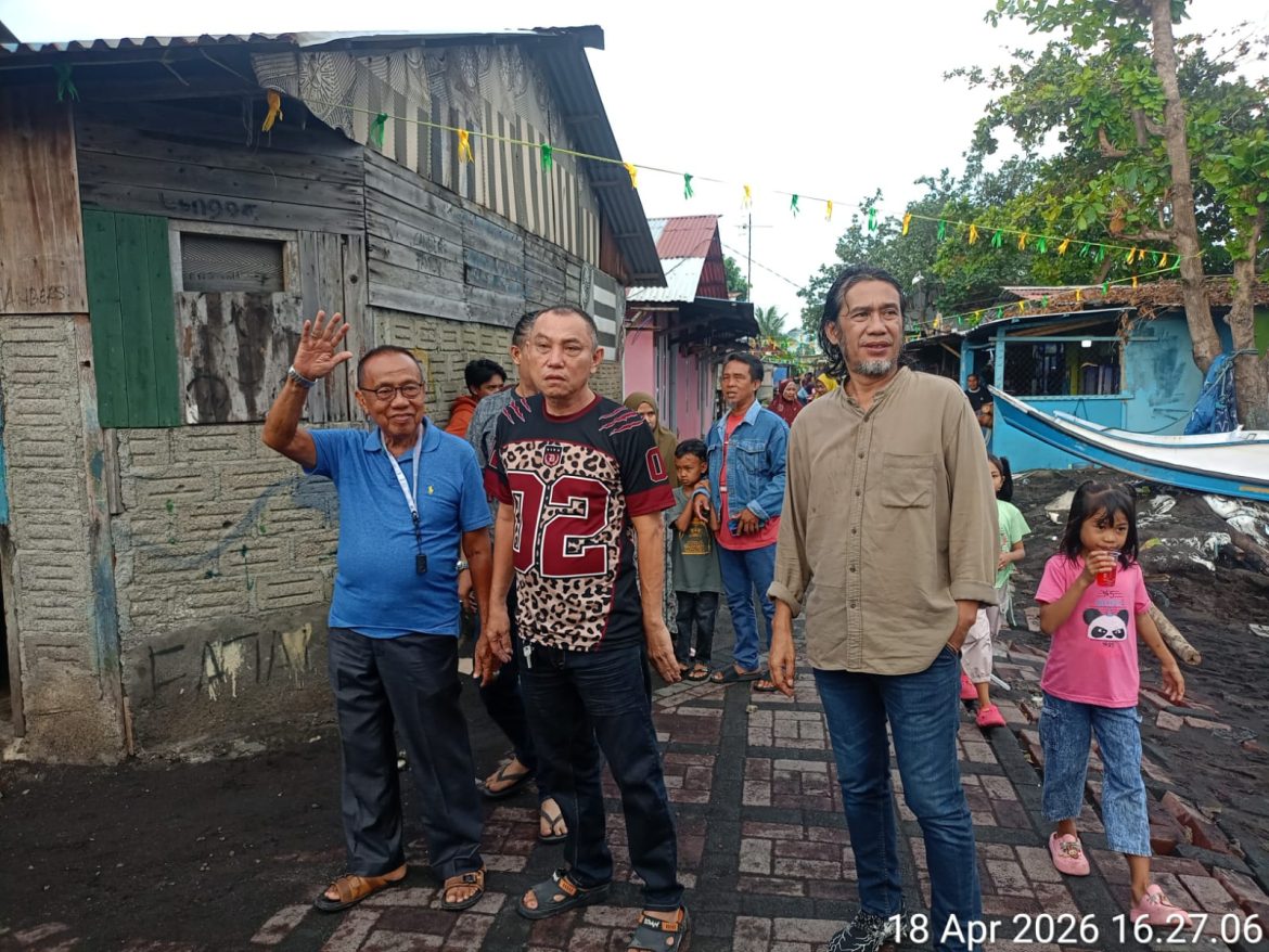Sam Panay dan Aktivis Forsa Warkop Hadiri Halal Bihalal di Candi