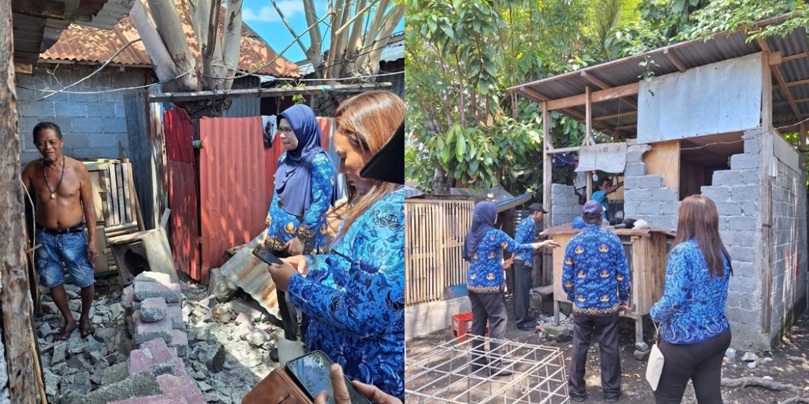 Gempa Hantam Bitung, Rumah Warga Runtuh — Aksi Cepat Pemerintah Diuji, Tokoh Masyarakat Turun Pasang Badan