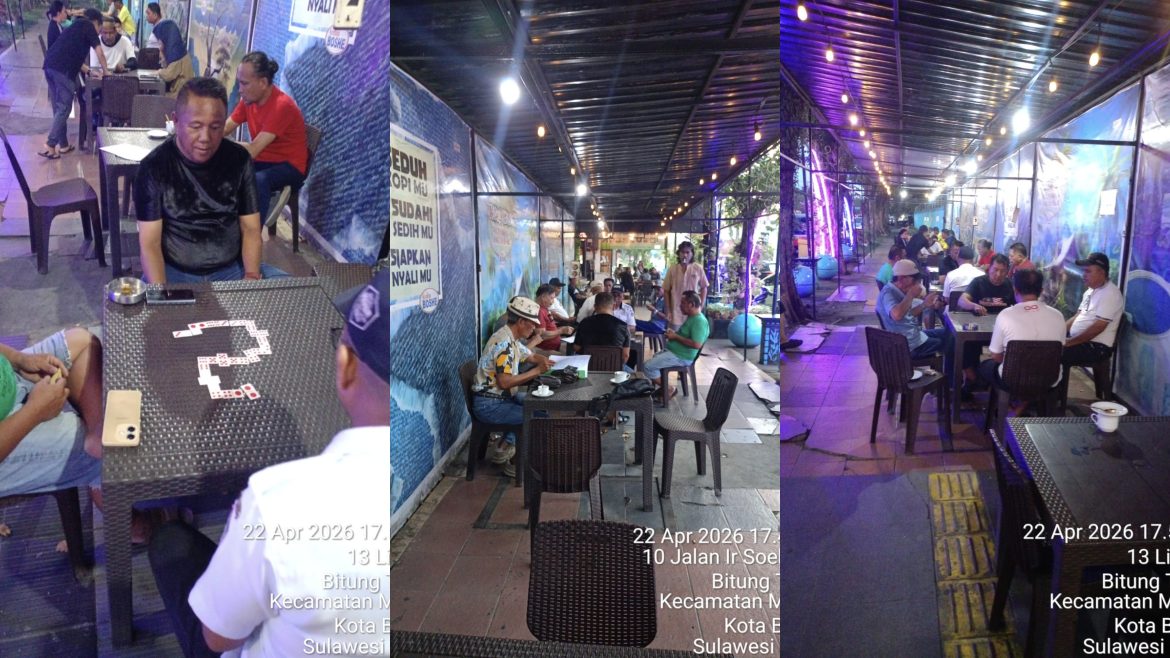 Domino Naik Kelas dari Meja Warkop: Amir inaku Moputy Gas Turnamen, Bidik Atlet Se-Kota Bitung